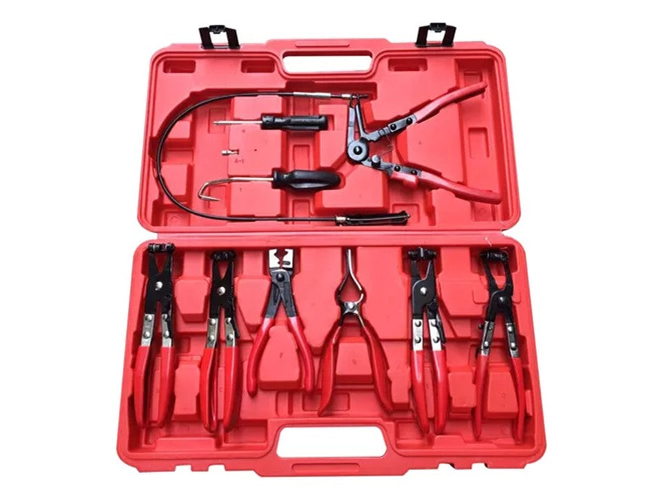 Kit Profesional de Alicates para Mangueras - Acceso Profundo - Ahorra en Mecánico Hoy