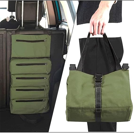 Bolsa Enrollable de Herramientas – Orden Seguro – Todo en su Lugar al Instante