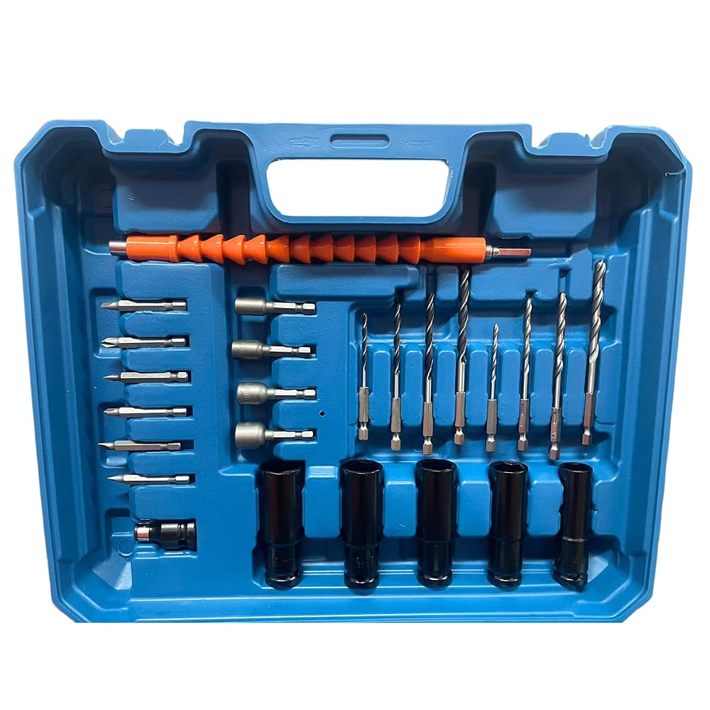 LLAVE DE IMPACTO BLUEISLAND™ 128V | INCLUYE 2 BATERÍAS DE REGALO 🎁