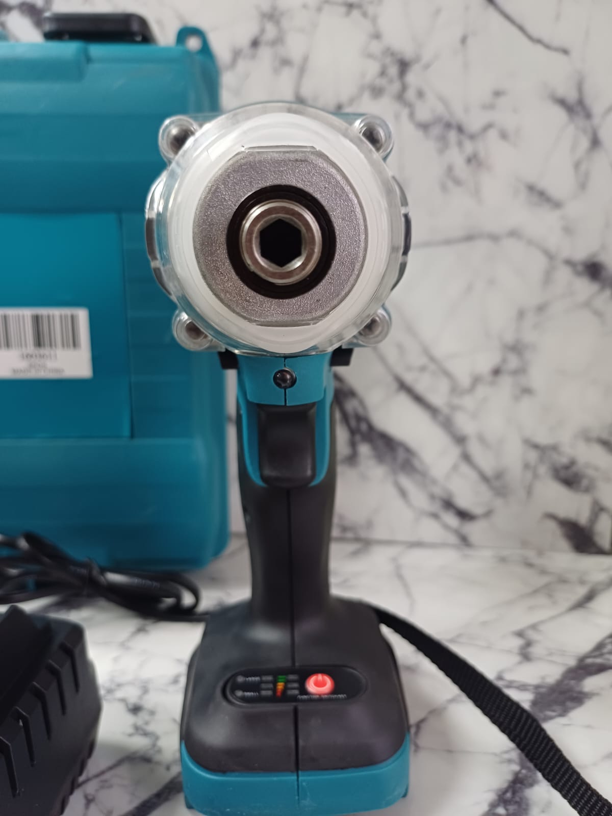 đź”§ Llave de Impacto Inalámbrica 98V ⚡ Doble BaterĂa 🔋 + Accesorios 🛠️