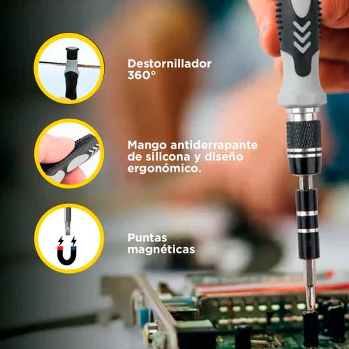 Set destornilladores de precisión 115 en 1
