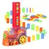 Tren Dominó Automático – Arma y Aprende Jugando – Crea momentos inolvidables en familia esta Navidad