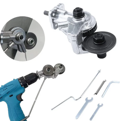 Cortador Universal para Taladro – Corte Rápido en Metal – Ahorra Tiempo y Evita Lesiones desde el Primer Uso
