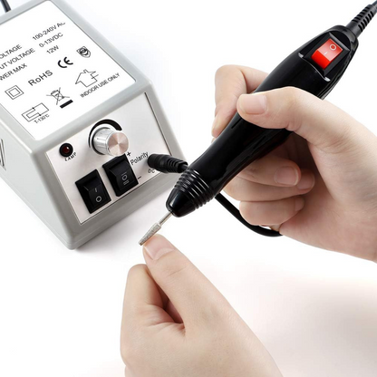 Torno Eléctrico para Uñas – Manicure Profesional – Uñas perfectas en casa desde el primer uso