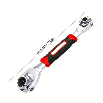 Llave Multifuncional 8 en 1 – Ajuste Universal – Soluciona Reparaciones del Hogar al Instante