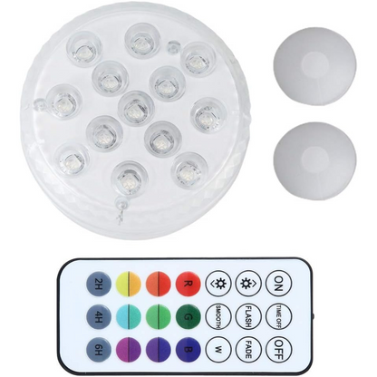 Luz LED Subacuática – Iluminación de Piscinas y Jardines – Transforma tus espacios en minutos
