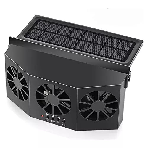 Ventilador Solar de Ventana para Auto – Ventila y Reduce el Calor – Auto Más Fresco en Minutos