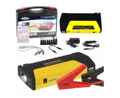 Partidor de Batería 12V – Arranque Instantáneo – Recupera tu Auto en 30 Segundos + Inflador Gratis