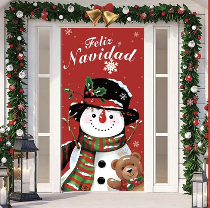 🎄 Promoción 3×1: ¡Decora tres puertas por el precio de una!