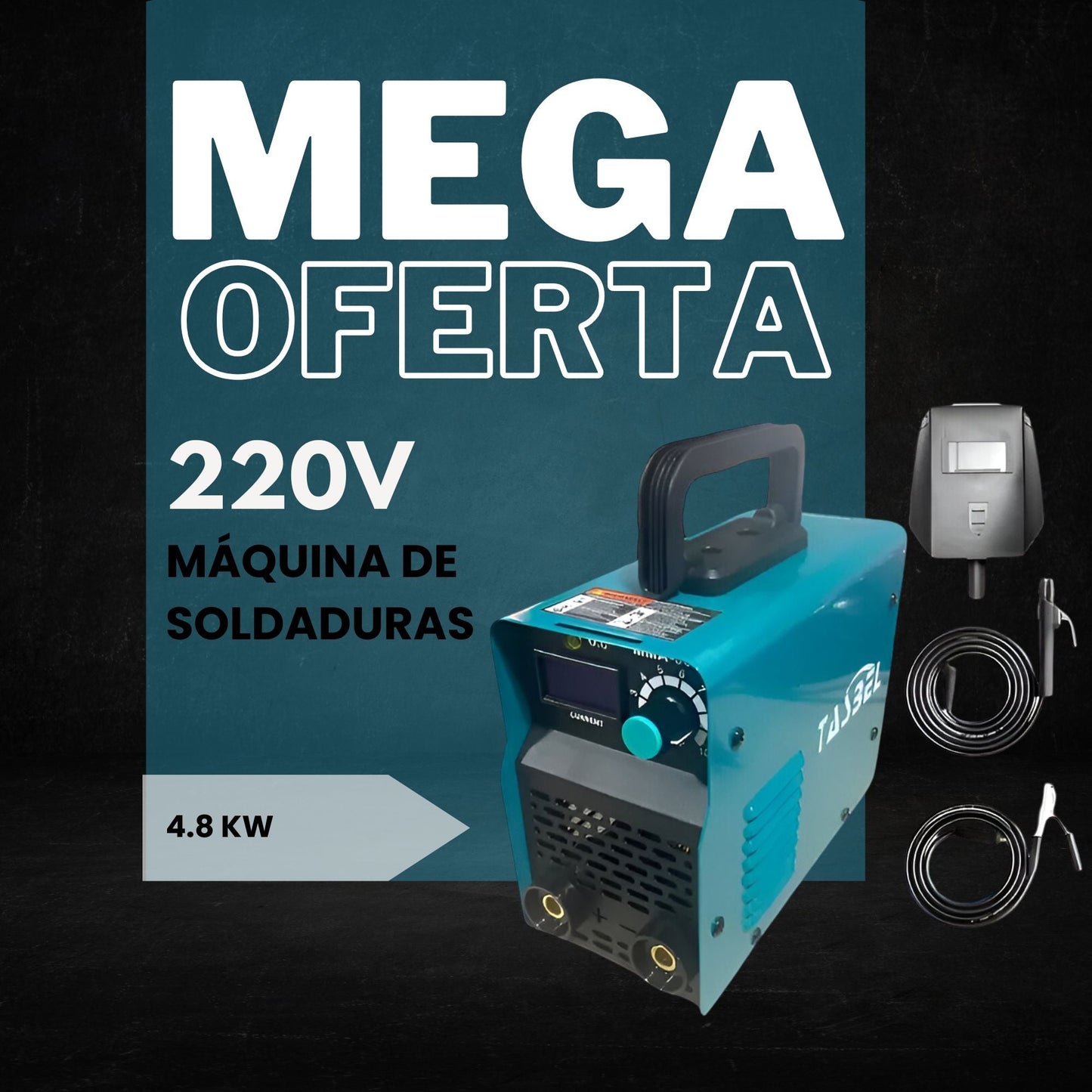SOLDADORA INVERTER TASBEL™ | 350 AMPERIOS ⚡