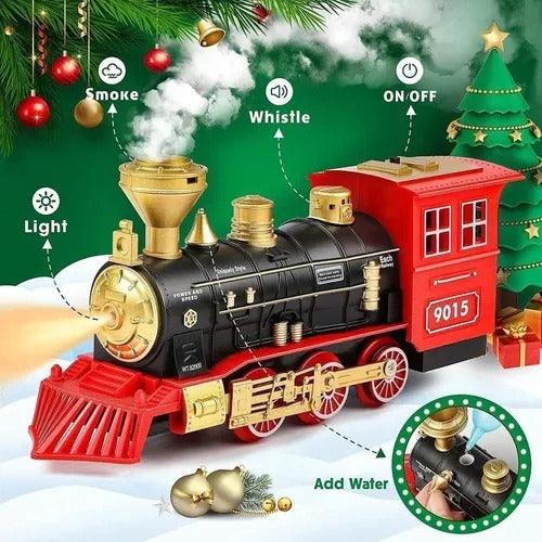 Tren Navideño Clásico – Recorre el Árbol y Despierta la Magia en Familia Esta Navidad