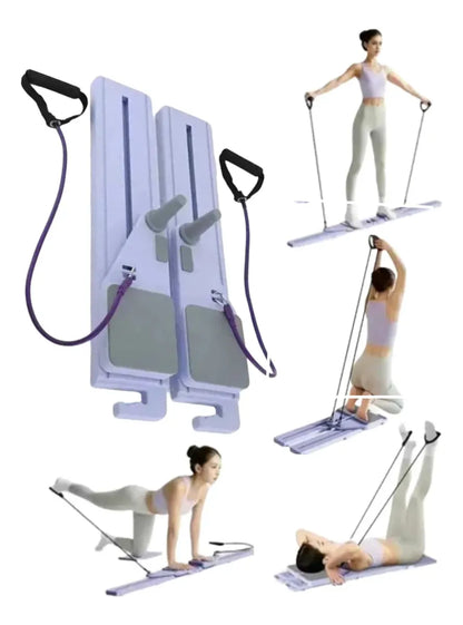 Tabla Reformer de Pilates – Entrenamiento Multifuncional – Mejora Fuerza y Movilidad en Casa