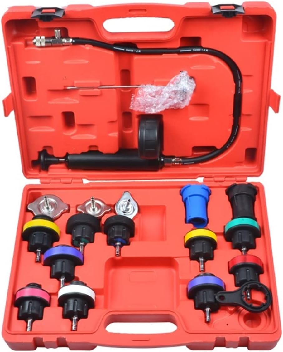 Kit Sistema Enfriamiento Radiador – Detecta Fugas Fácil – Diagnostica en Minutos