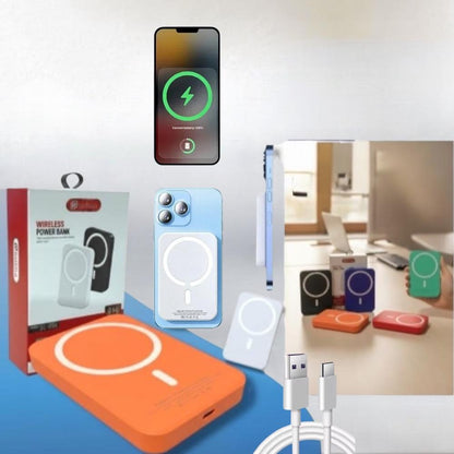 Batería Portátil Magnética Inalámbrica – Carga Segura sin Cables – Energía Confiable