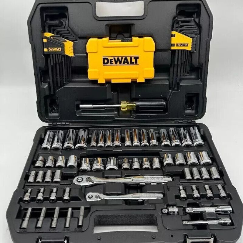 KIT DEWALT ORIGINAL: TALADRO INALAMBRICA + MOTOSIERRA + HIDROLAVADORA PORTÁTIL + KIT HERRAMIENTA 46 PCS + 6 BATERIAS PROMOCION CIERRE DE LA TIENDA - ENVÍO GRATIS