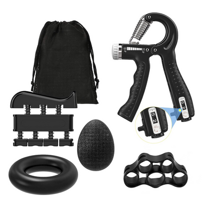 Kit Entrenador de Manos – Ejercicio y Rehabilitación – Mejora Tu Fuerza Diaria en Casa