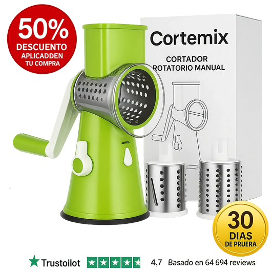 Cortemix | Cortadora Giratoria de Verduras (+Envío GRATIS).