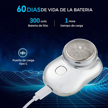 MINI AFEITADORA PORTÁTIL ELÉCTRICA