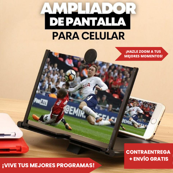 PROMO 2X1: Amplificador de Pantalla – Visión Ampliada – Disfruta Imagen Clara en 3 Segundos