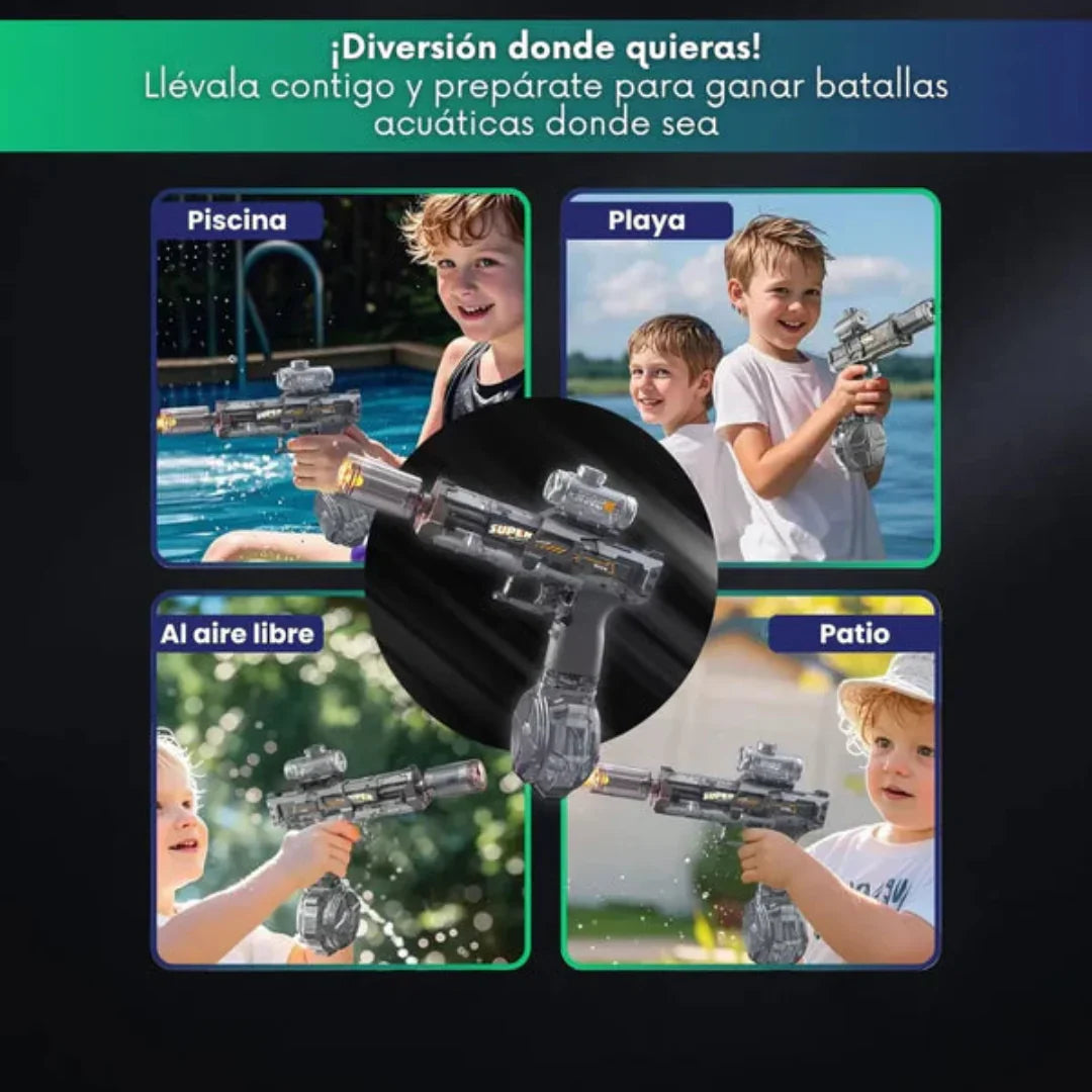 Pistola De Agua Eléctrica - Edición Limitada 2025