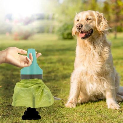 Recogedor portátil de caquita de mascota