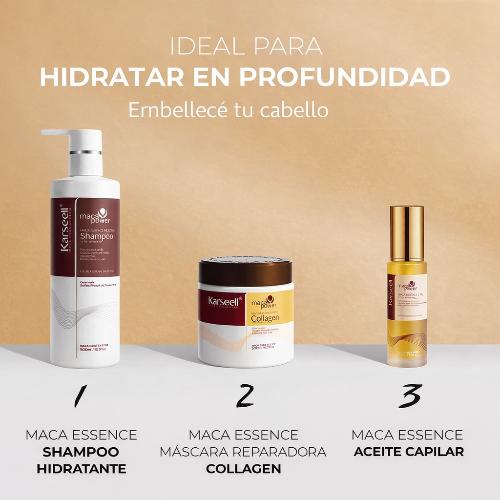 Combo Karseell Maca Power Repair Set (3 Piezas)
