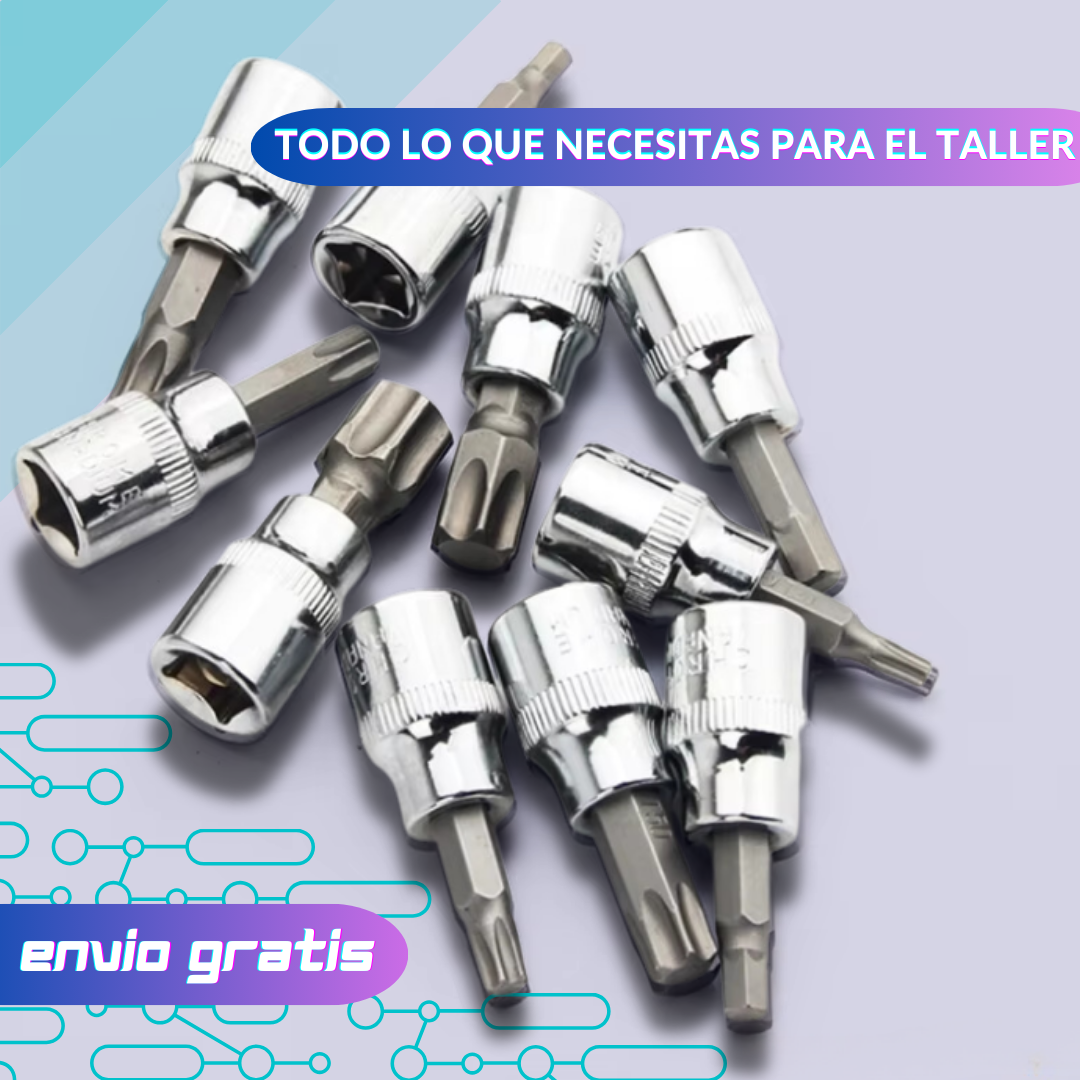 Kit de Herramientas de 82 Piezas CR-V 🔧