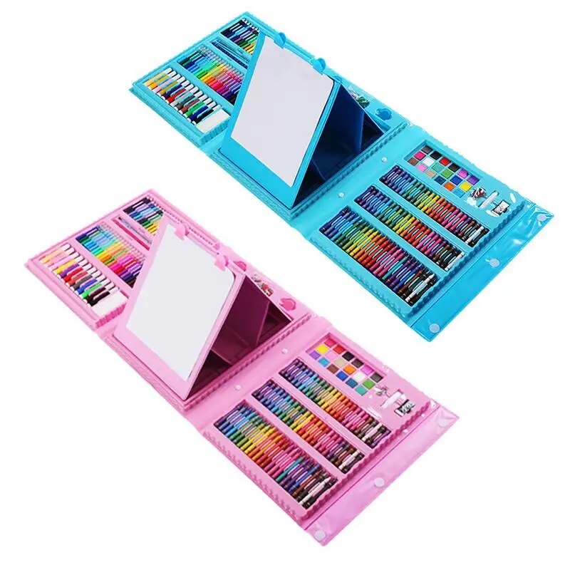 Set de ARTE 208 piezas lapices maleta