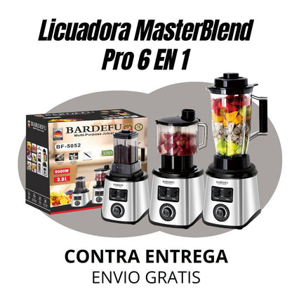 Licuadora MasterBlend Pro 6 EN 1 - CIERRE DE LA TIENDA - ENVÍO GRATIS