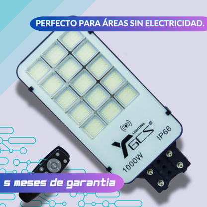 Foco Solar para Poste de 1000W ⚡