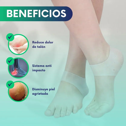 Talonera ortopédica Silicona 2 unidades