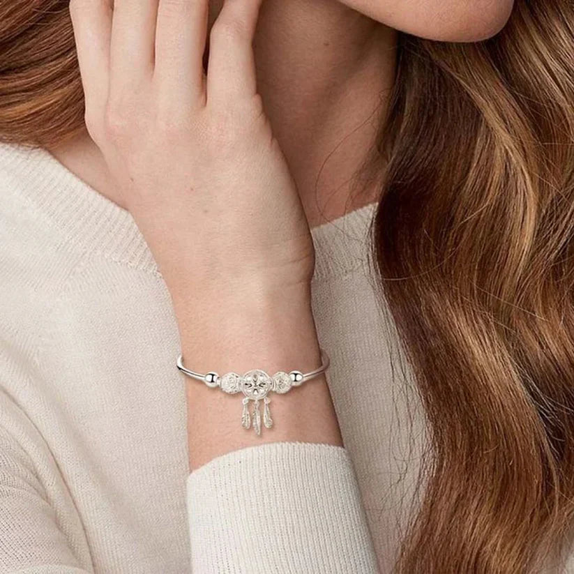 Pulseras "Atrapasueños" | <span style="color: #000000;"><strong><span style="color: #ff2a00;">¡COMPRA 1 Y LLÉVATE 2!</span></strong></span> Plata 100% Auténtica (925)