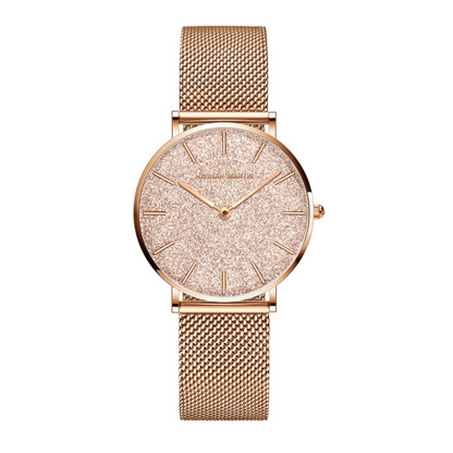 Reloj de cuarzo lunar para mujer