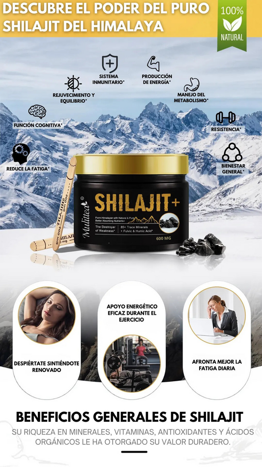Shilajit Puro del Himalaya 2x1