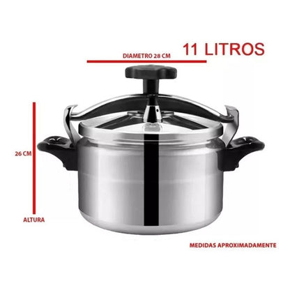 Olla a presión de acero inoxidable 15 Litro - Multifuncional aprueba de explosiones  (original)