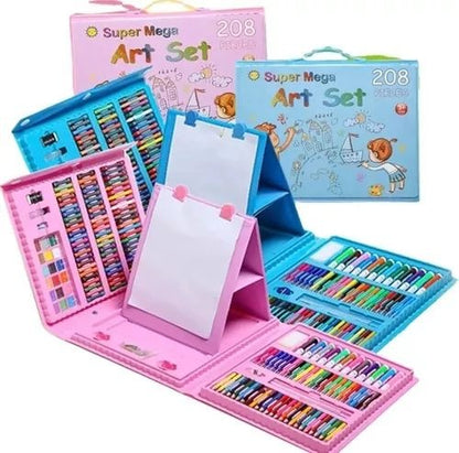 Set de ARTE 208 piezas lapices maleta