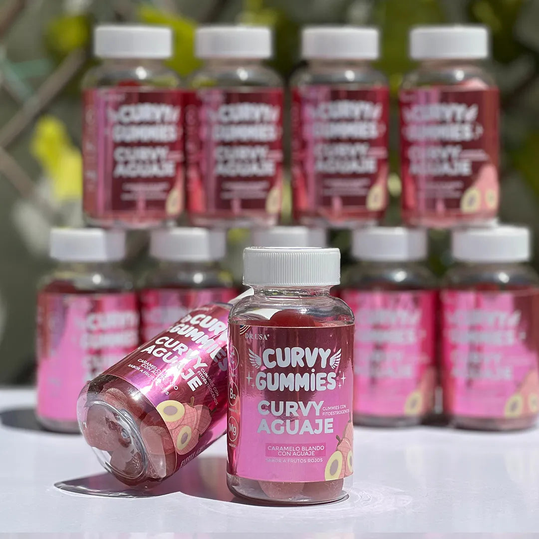 CURVY GUMMIES  moldea tu cuerpo levanta Gluteo natural (PAGUE 1 RECIBE 2)