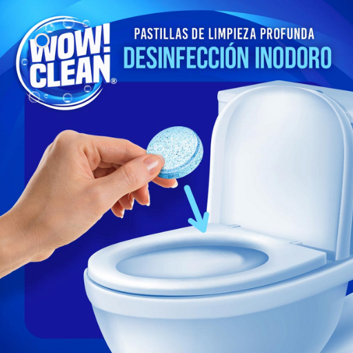 ¡Mantén tu inodoro impecable! Tableta de Limpieza Profunda para Inodoros
