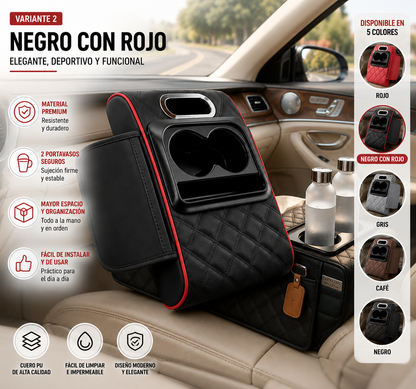 REPOSABRAZOS ORGANIZADOR PREMIUM QUE TODO CONDUCTOR QUIERE