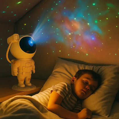 ✨🚀 Proyector Astronauta 🌙🌌 Luz Estelar Relajante 😴💤 Ayuda a Dormir en Ambientes Tranquilos en Minutos