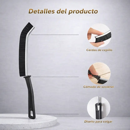 🧽 Cepillo de Limpieza Precisa 🛁 Higiene Profunda ⚡ Elimina Suciedad Acumulada en Minutos, sin Esfuerzo