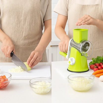 🍅Rallador Multifunción 🔪 ¡Pica todo al instante! – ⏱️ Ahorra tiempo y 🍳 cocina sin ensuciar