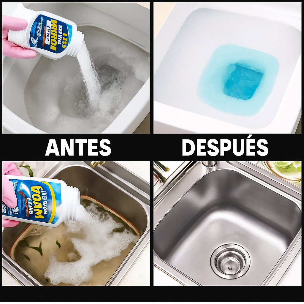 🧪 MagicCleaner™ – Sin plomero, sin esfuerzo 4X1