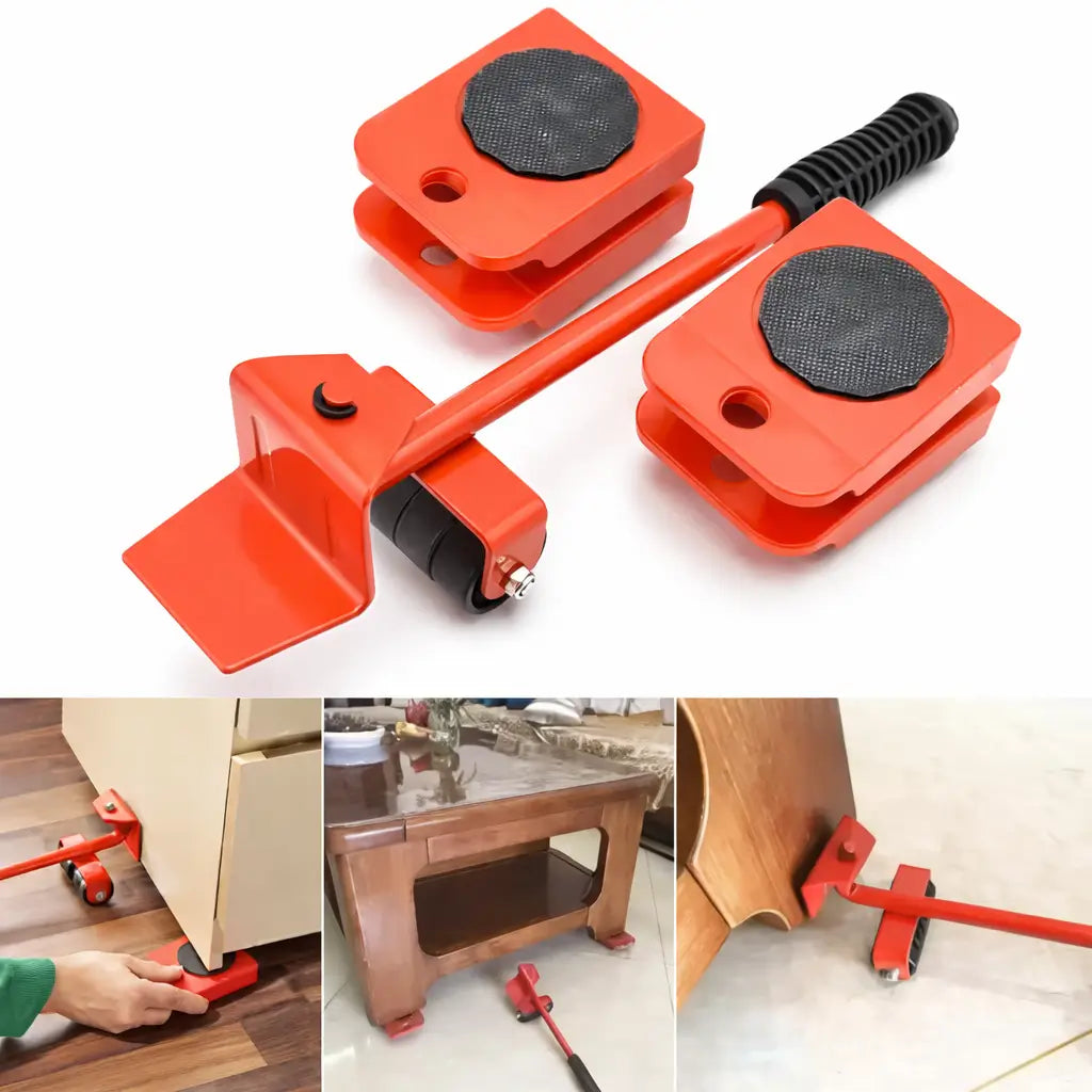 🛠️ Elevador de Muebles 💪 Mueve Muebles Pesados 🛋️ Ahorra Esfuerzo y Cuida tu Espalda Hoy 😊