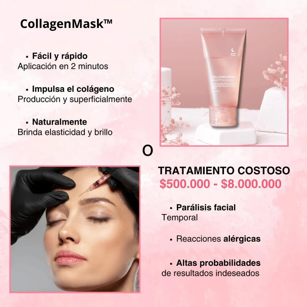 Mascara Premium de Colageno Facial Nocturna