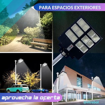 Lámpara Solar de 800 watts - Ilumina hasta 200 m2