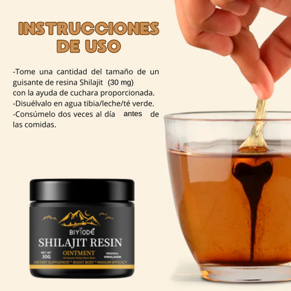 Shilajit 100% Puro 💎 | Fuente de Energía Vital del Himalaya