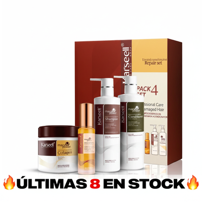 Combo Karseell Maca Power x4 – Tratamiento Profesional Capilar Completo