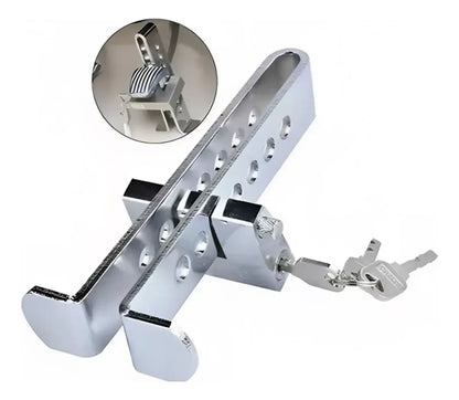 🔒 Bloqueador de Pedal Antirrobo – 🚗 Inmoviliza el Pedal en Segundos – 🌙 Reduce Riesgos de Robo cada Noche 🔐