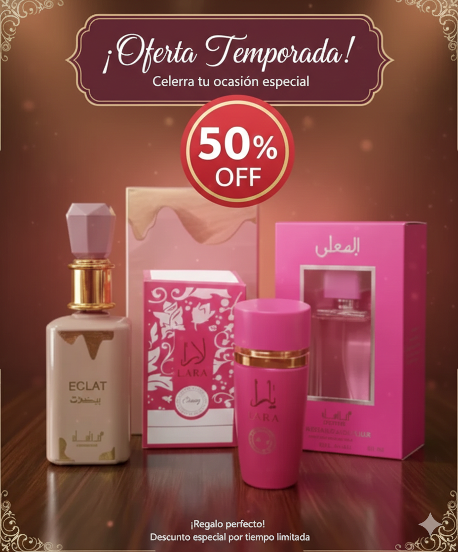 🔥PACKS 3 PERFUMES IMPORTADOS 🔥(100ml)